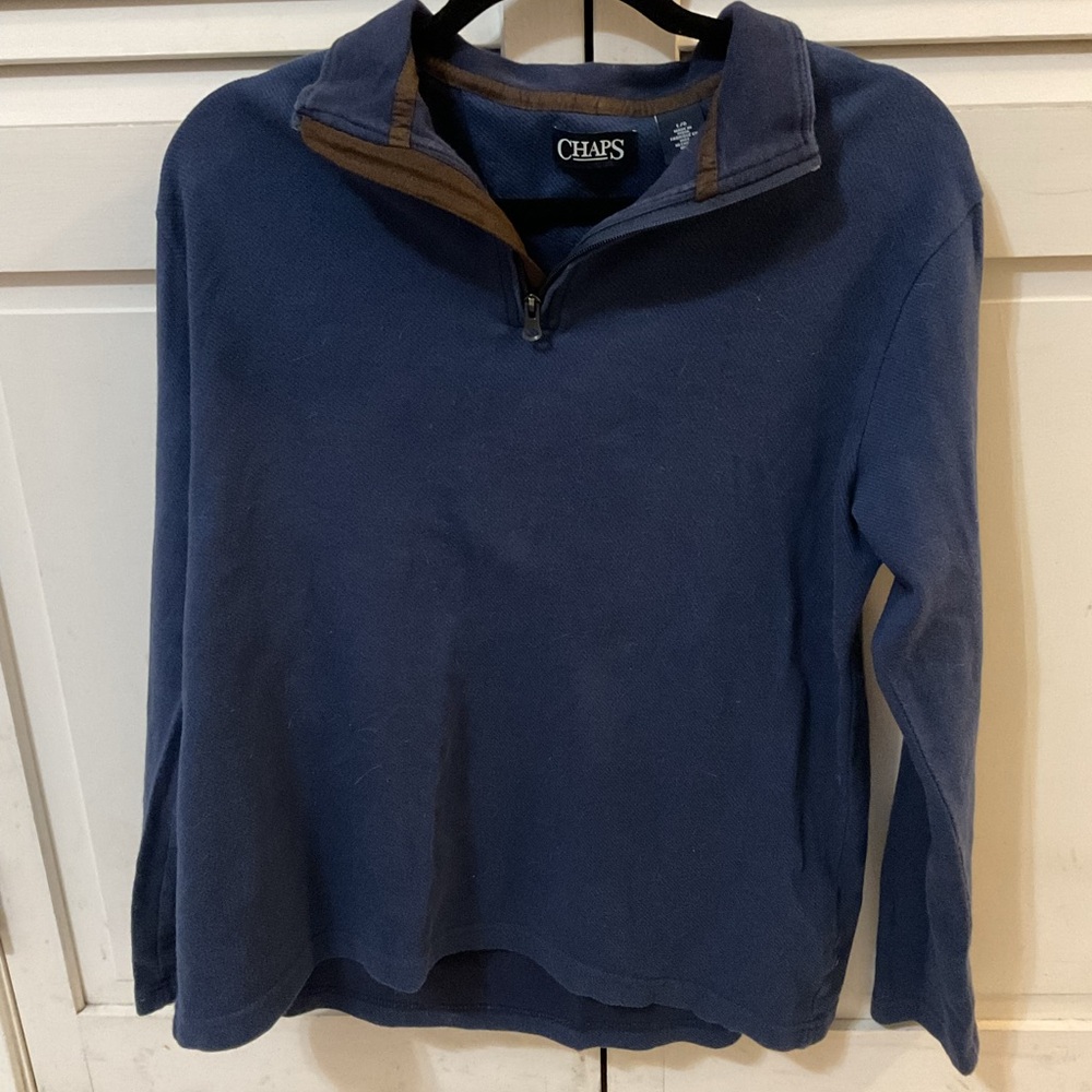 Chaps Men's Blue Sweater
